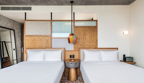 aloft, Habitación, 2 camas dobles, no fumadores