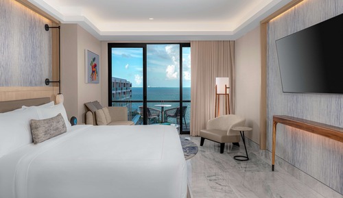 Suite Deluxe, 1 cama de matrimonio grande, vistas al mar