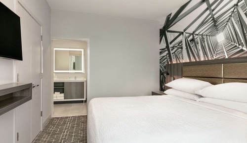 Suite estudio, 1 cama de matrimonio grande, bañera (Mobility/Hearing)