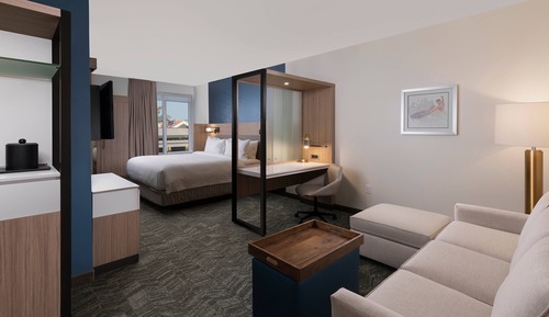 Suite, 1 cama de matrimonio grande con sofá cama
