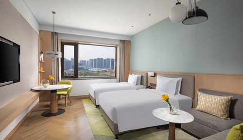 Habitación estándar, 2 camas individuales, vistas a la ciudad