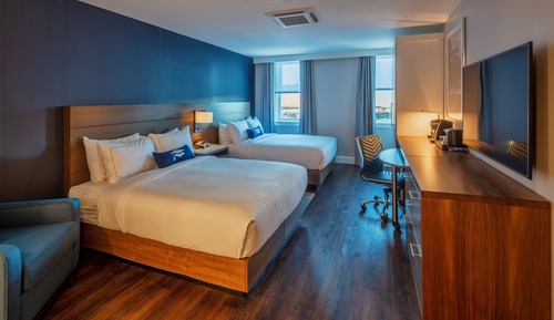 Habitación, 2 camas de matrimonio