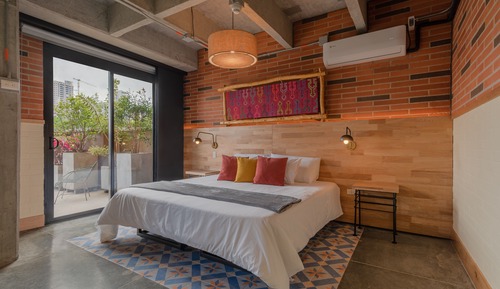 Suite junior, terraza