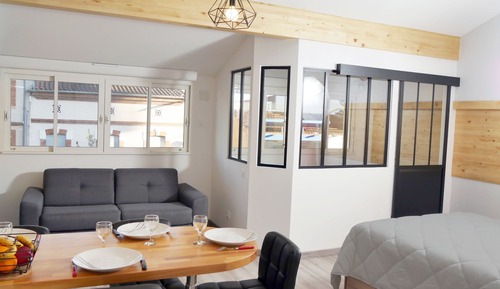 Apartamento panorámico, baño privado (Le Soleilhou )