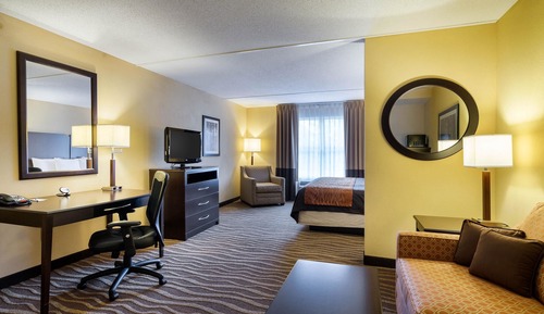 Habitación estándar, 1 cama de matrimonio grande con sofá cama