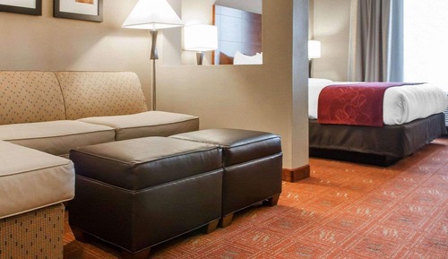 Suite, 1 cama de matrimonio con sofá cama, accesible para personas con discapacidad, no fumadores