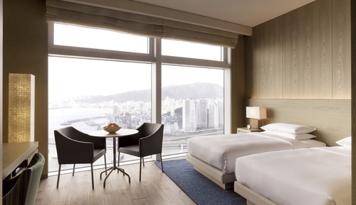 Habitación, 2 camas individuales, vistas al mar