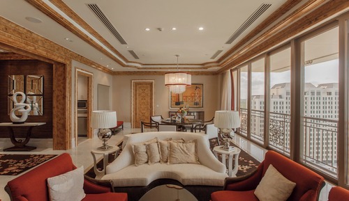 Suite Grand, 1 cama de matrimonio grande, fumadores, vistas al mar