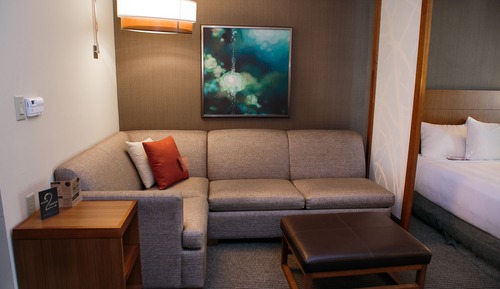 Habitación, 1 cama de matrimonio grande con sofá cama (High Floor)