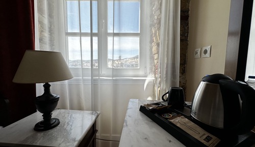 Habitación individual, vistas al mar