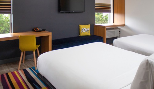 Habitación, 2 camas de matrimonio