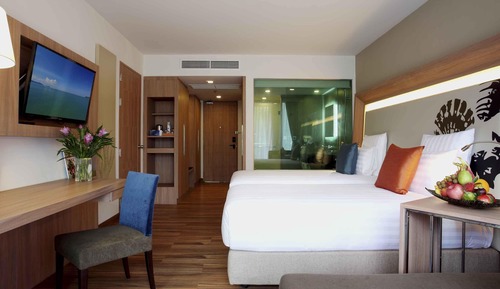 Habitación superior con 2 camas individuales, 2 camas individuales