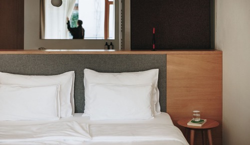 Habitación de diseño doble, 1 habitación, balcón, vistas al viñedo