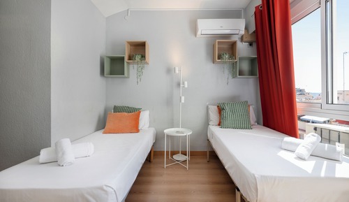 Dúplex familiar, en una planta alta