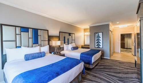 Deluxe Room, Valley View, 2 Queen Bed