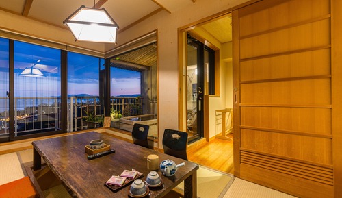 Habitación ejecutiva, no fumadores, vistas al lago (Satoyama, w/Open Air Bath)