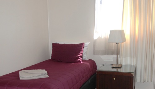 Apartamento ejecutivo, 2 habitaciones, bañera, vistas a la ciudad