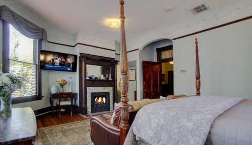 Habitación Premier, 1 cama de matrimonio grande, chimenea (Huntingdon Garden)