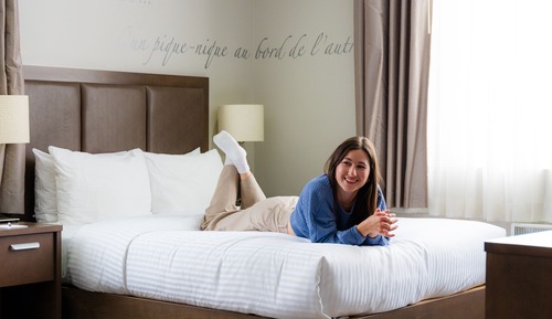 Habitación estándar, 1 cama de matrimonio con sofá cama