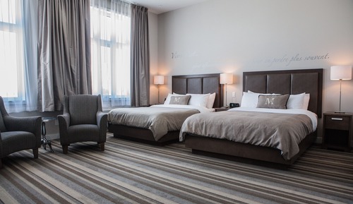 Habitación estándar, 2 camas de matrimonio