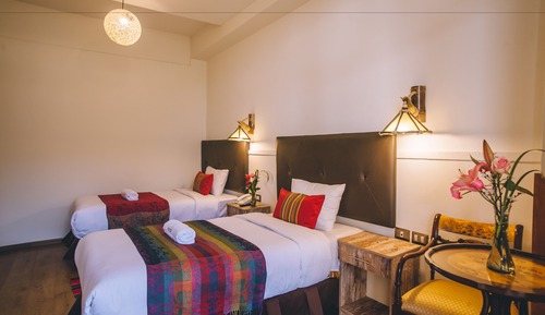 Habitación superior con 2 camas individuales