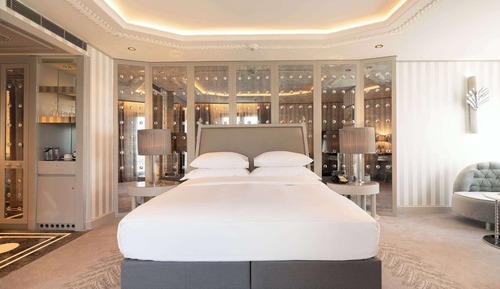 Habitación Deluxe, 1 cama de matrimonio grande, vistas al mar