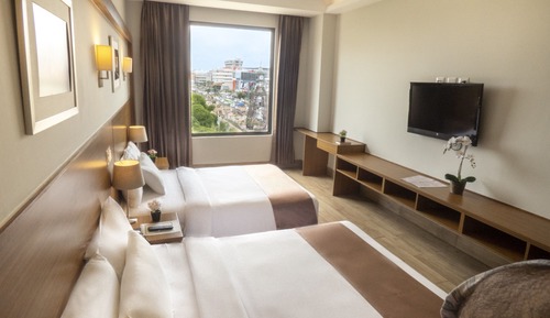 Habitación estándar, 2 camas de matrimonio