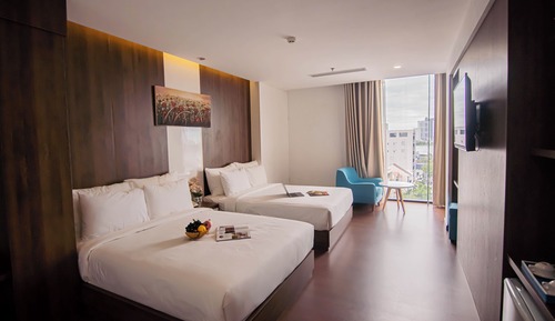 Habitación cuádruple familiar