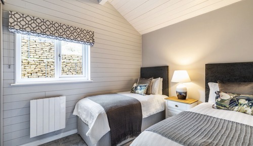 Cabaña Deluxe, accesible para personas con discapacidad, baño privado (Woodside lodge)