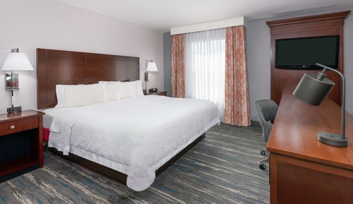 Estudio, 1 cama de matrimonio grande, accesible para personas con discapacidad (Roll-In Shower)