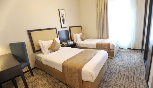 Habitación Deluxe con 1 cama doble o 2 individuales, vistas a la ciudad