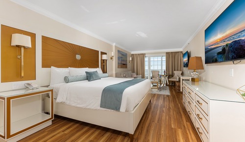 Habitación Premium, 1 cama de matrimonio grande con sofá cama (Direct Ocean View)