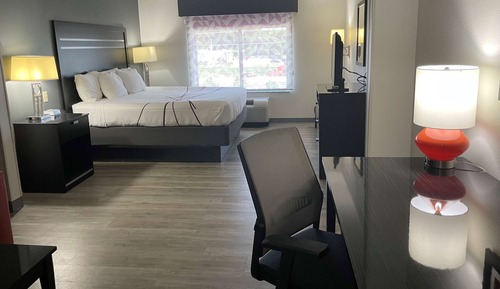 Habitación, 1 cama de matrimonio grande, no fumadores (Mobility, Roll-in Shower)