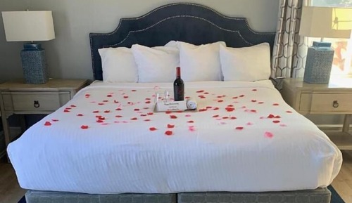 Habitación, 1 cama de matrimonio grande, balcón, vistas al mar