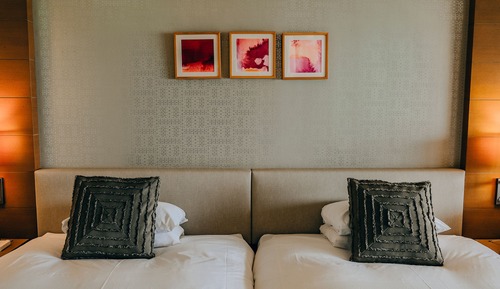 Habitación Premium con 2 camas individuales, no fumadores (Coral Wing, Ocean View Bathroom)