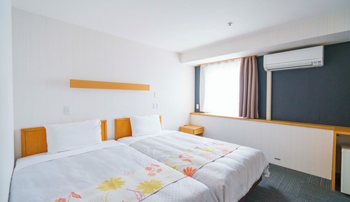 Habitación económica con 2 camas individuales, varias camas, no fumadores (Single Use)