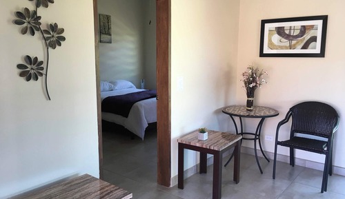 Cabaña básica, 1 cama de matrimonio con sofá cama, Aire acondicionado