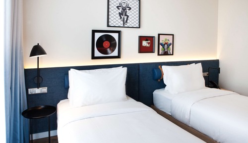 Habitación familiar, varias camas