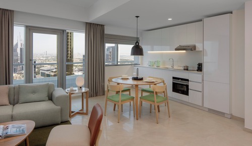 Suite, 2 habitaciones, cocina (2 King Beds, Burj Khalifa View)