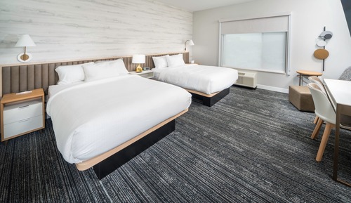 Estudio, 2 camas de matrimonio (Hearing Accessible)