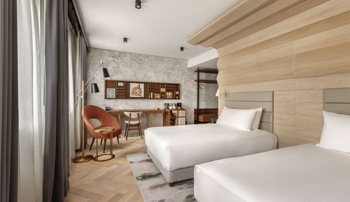 Habitación con 2 camas individuales, 2 camas individuales