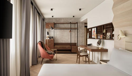 Habitación familiar, 1 cama de matrimonio grande (Connecting Rooms)