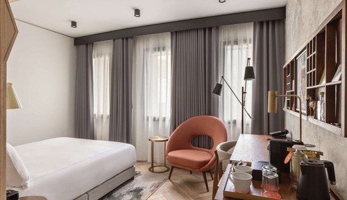 Habitación, 1 cama de matrimonio, accesible para personas con discapacidad