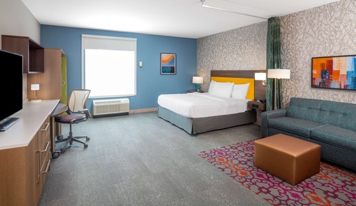 Estudio, 1 cama de matrimonio grande, accesible para personas con discapacidad (Mobility & Hearing)