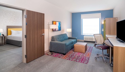 Suite, 1 cama de matrimonio grande, accesible para personas con discapacidad (Mobility & Hearing)