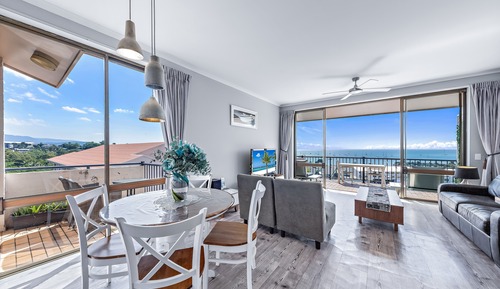 Apartamento superior, 1 cama de matrimonio grande, vistas al mar