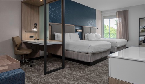 Suite, 2 camas de matrimonio, no fumadores (Mobility Accessible, Roll-in Shower)