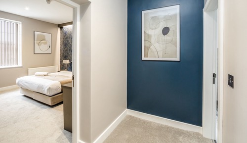 Habitación doble, baño privado