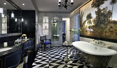 Raffles, Suite presidencial, 1 cama de matrimonio grande