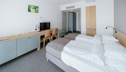 Habitación superior con 1 cama doble o 2 individuales
